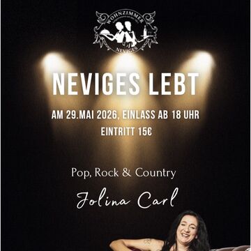 Jolina Carl in Concert - Rock, Pop & Country