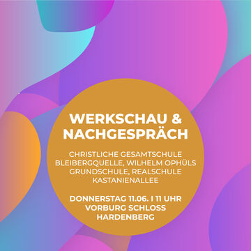 Schultheatertage 2026 - Werkschau & Nachgespräch
