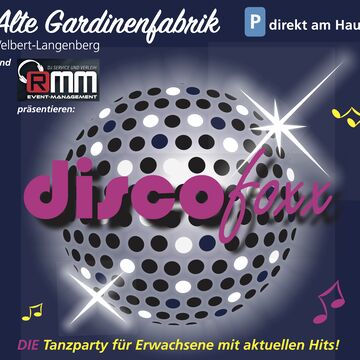 Disco-Foxx 2.0 - DIE Tanzparty für Erwachsene