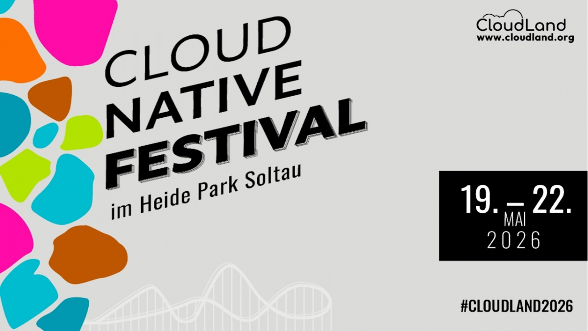 heise-Angebot: CloudLand 2026: Last Call zum Cloud Native Festival