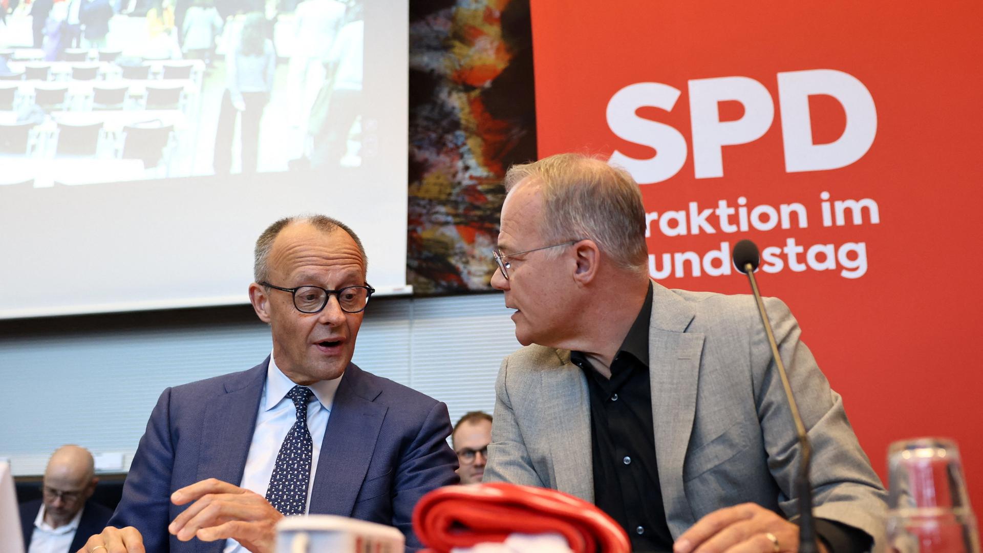Ein Besuch, um die schwarz-roten Wogen zu glätten