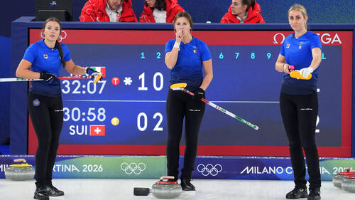 Schon wieder Curling-Ärger in Italien