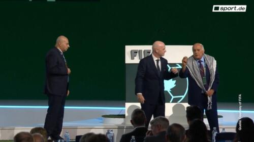 Hier blamiert sich FIFA-Boss Infantino