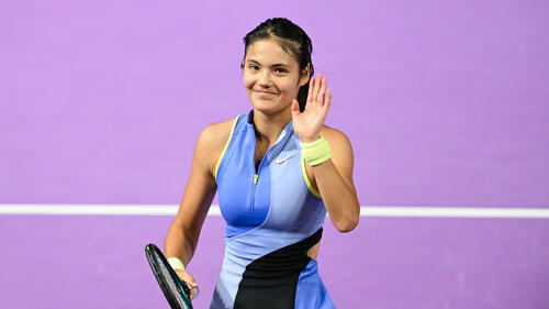 Tennis-Star Raducanu feiert Comeback