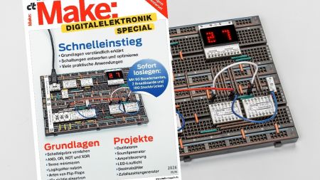 heise-Angebot: Experimentierkit Digitalelektronik jetzt im heise Shop erhältlich