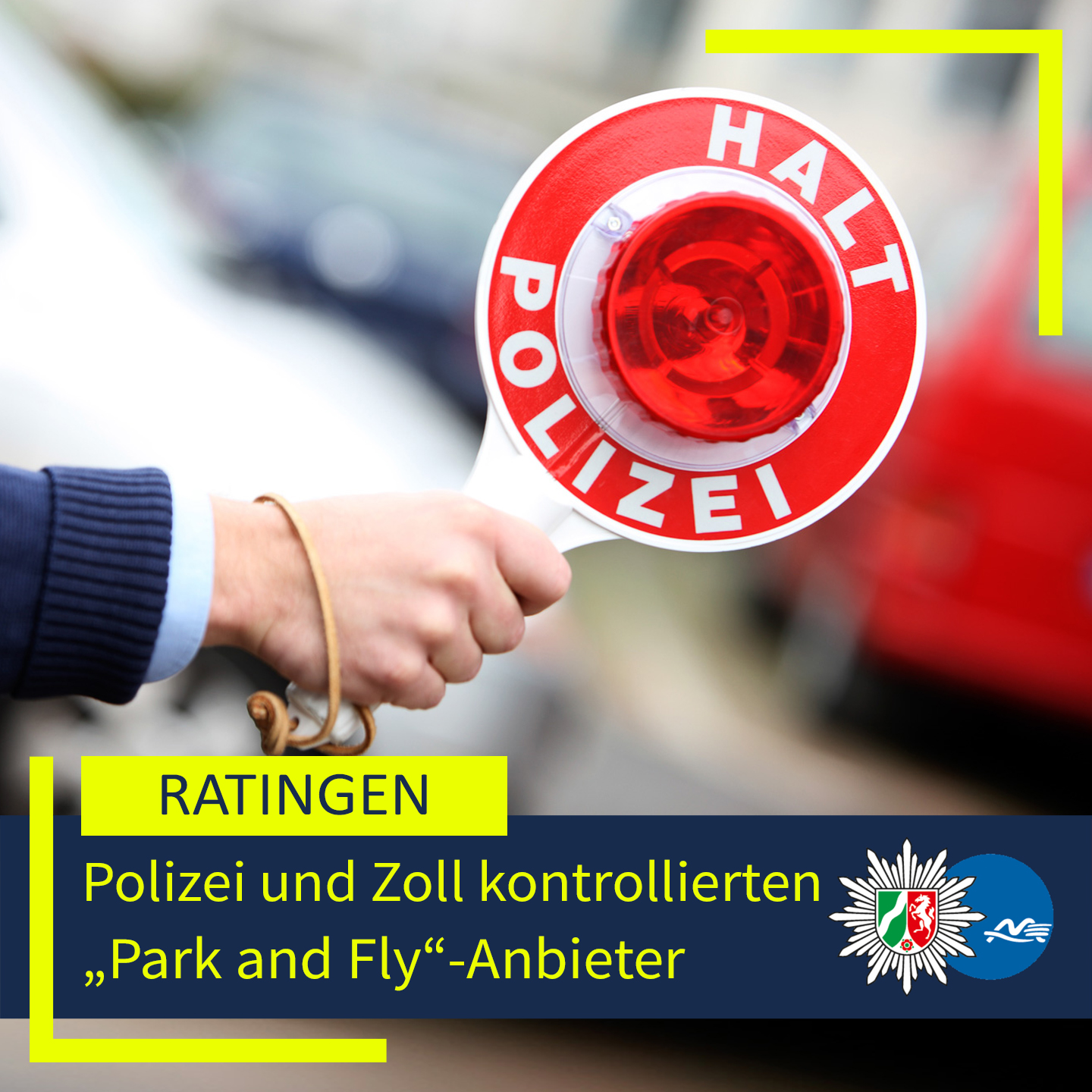 Sondereinsatz im Rahmen des Projektes "zOOm": Behörden kontrollierten "Park & Fly"-Anbieter